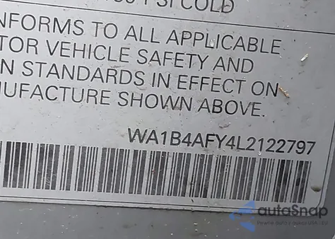 2020 Audi Sq5 Premium Plus Tfsi Quattro Tiptronic z USA, uszkodzony, nr VIN WA1B4AFY4L2122797